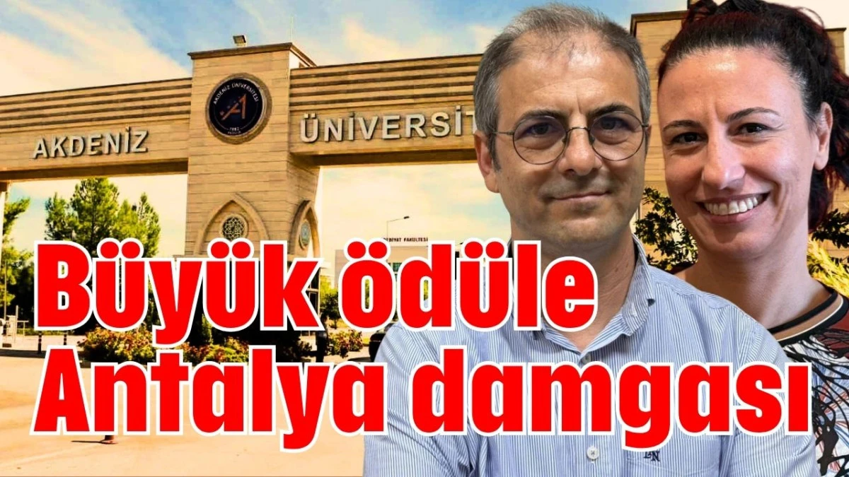 B&uuml;y&uuml;k &ouml;d&uuml;le Antalya damgası