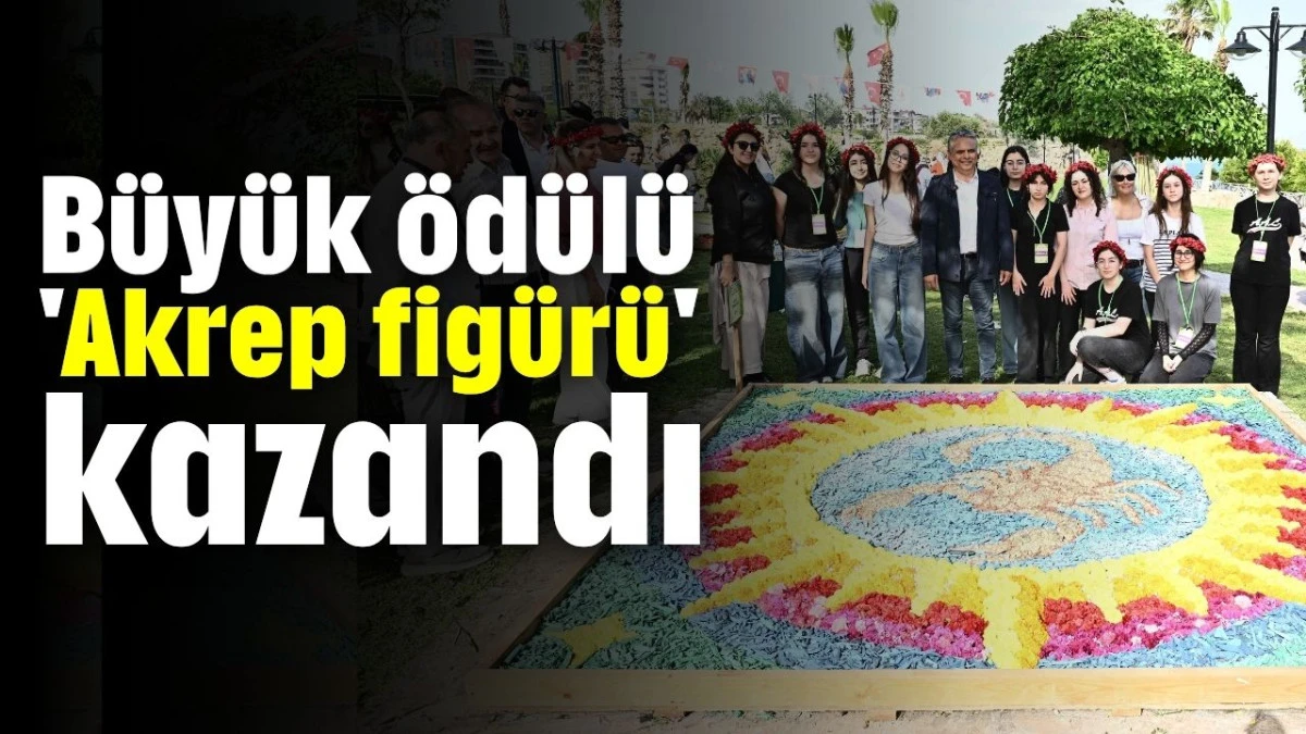 B&uuml;y&uuml;k &ouml;d&uuml;l&uuml; 'Akrep fig&uuml;r&uuml;' kazandı 