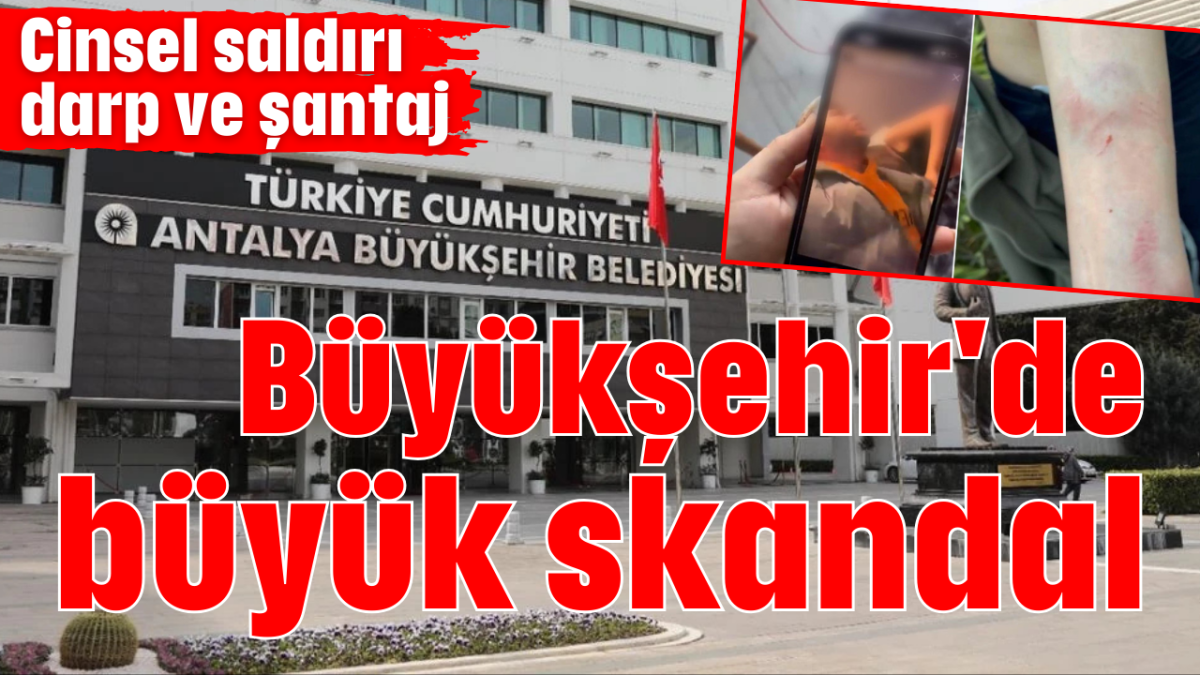 Büyükşehir'de büyük skandal  