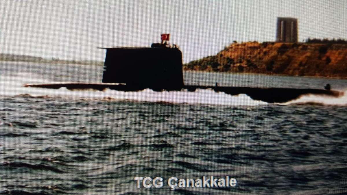 Çanakkale Denizaltısı 23 Nisan'da ziyarete açılacak