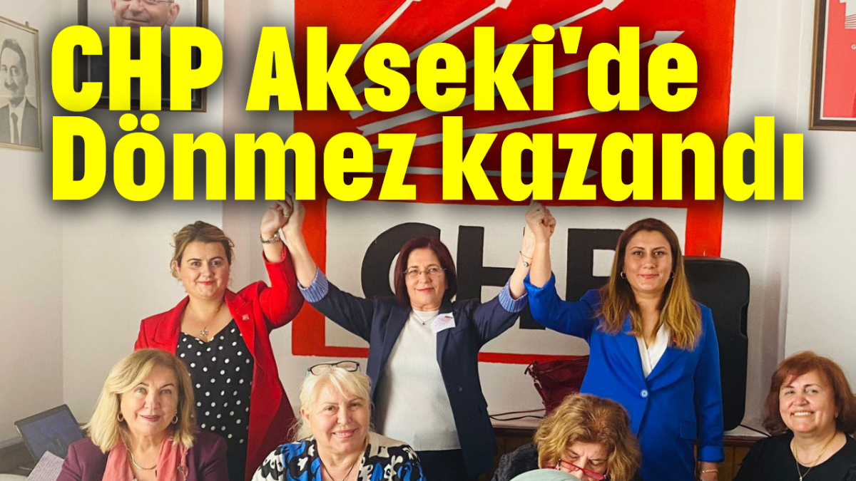 CHP Akseki'de Dönmez kazandı