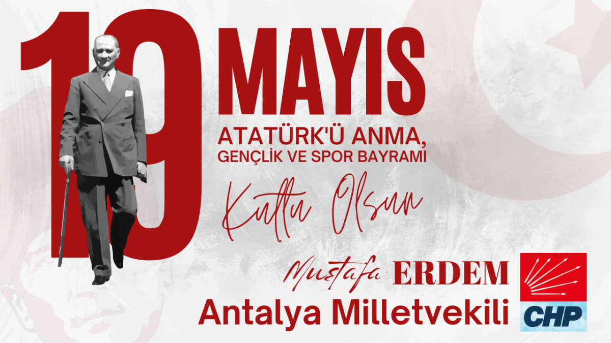 CHP Antalya Milletvekili Mustafa Erdem