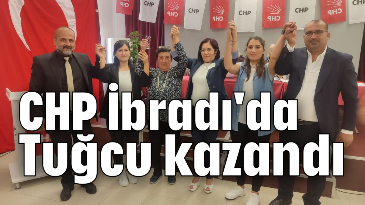 CHP İbradı'da Tuğcu kazandı