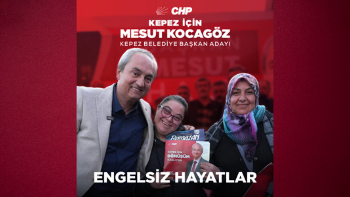 CHP Kepez Belediye Başkan Adayı Mesut Kocagöz