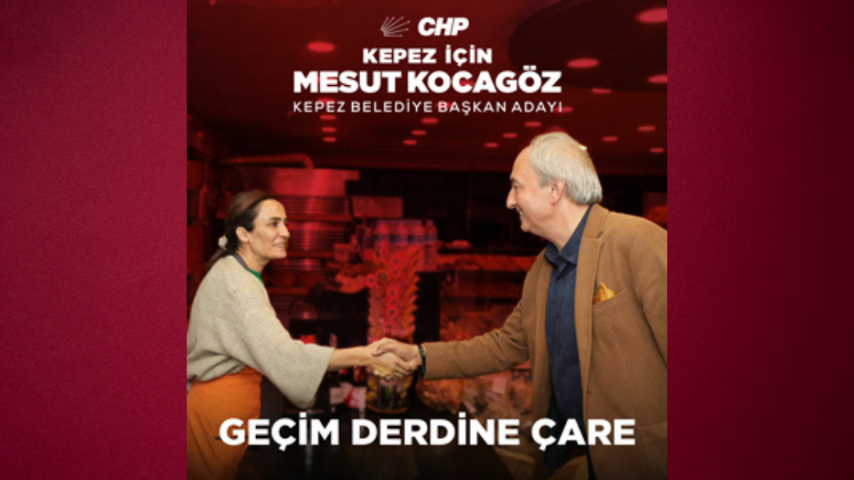 CHP Kepez Belediye Başkan Adayı Mesut Kocagöz