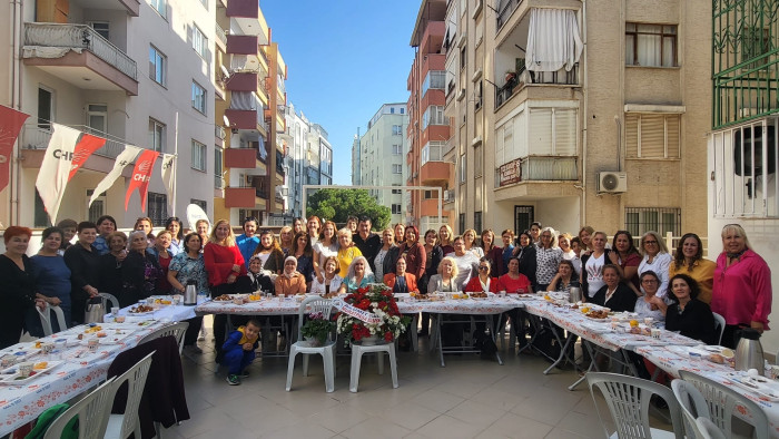 CHP Muratpaşa’da kadınların gücü