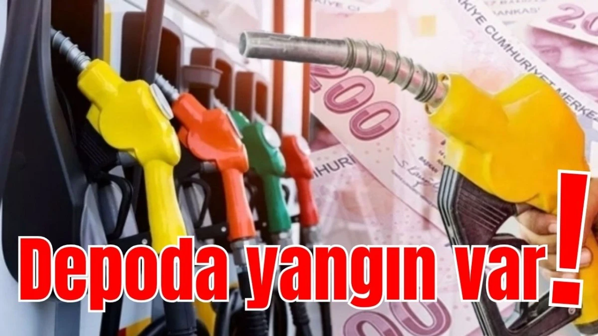Depoda yangın var!