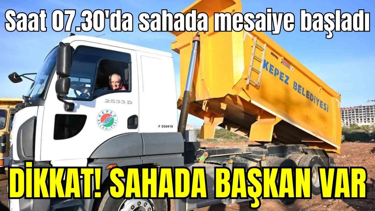 Dikkat! Sahada Başkan var