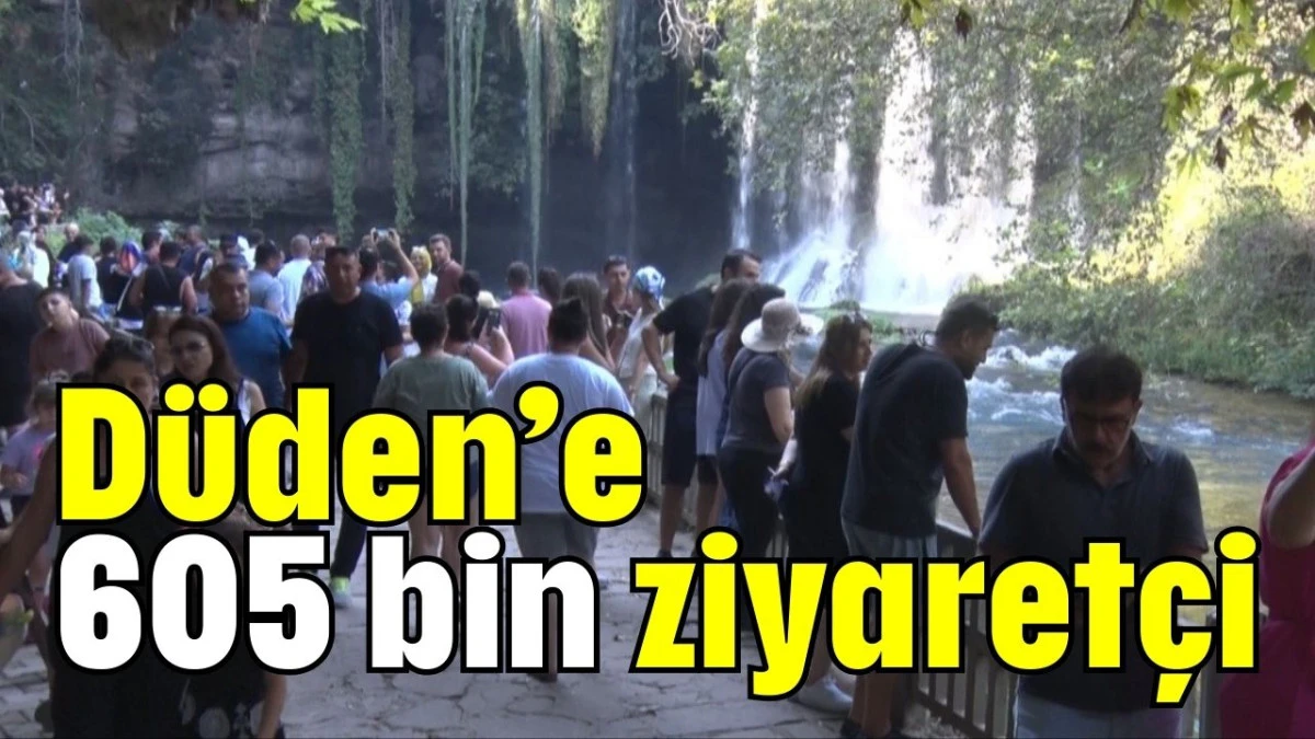 Düden’e 605 bin ziyaretçi  