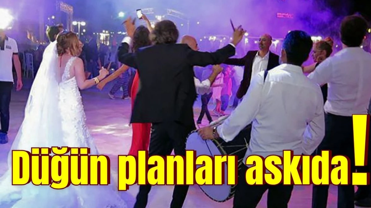 D&uuml;ğ&uuml;n planları askıda!