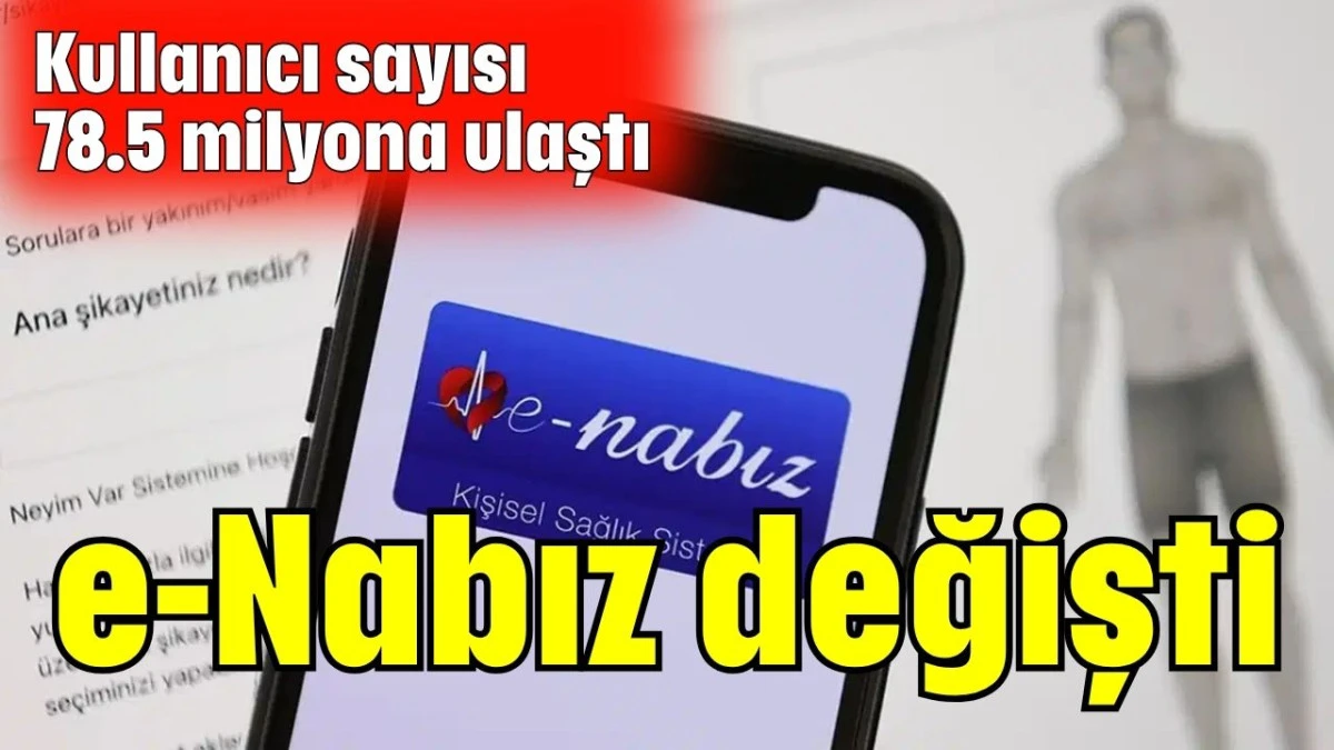 e-Nabız değişti 