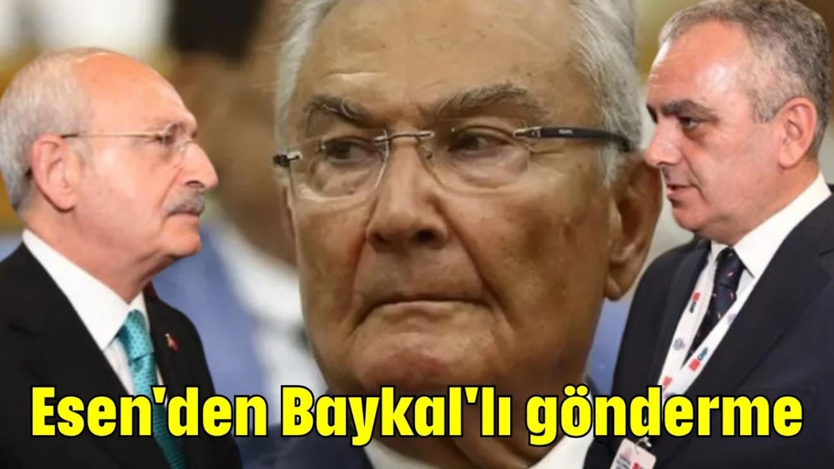Esen'den Baykal'lı gönderme  