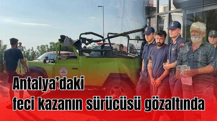 Feci kazanın sürücüsü gözaltında