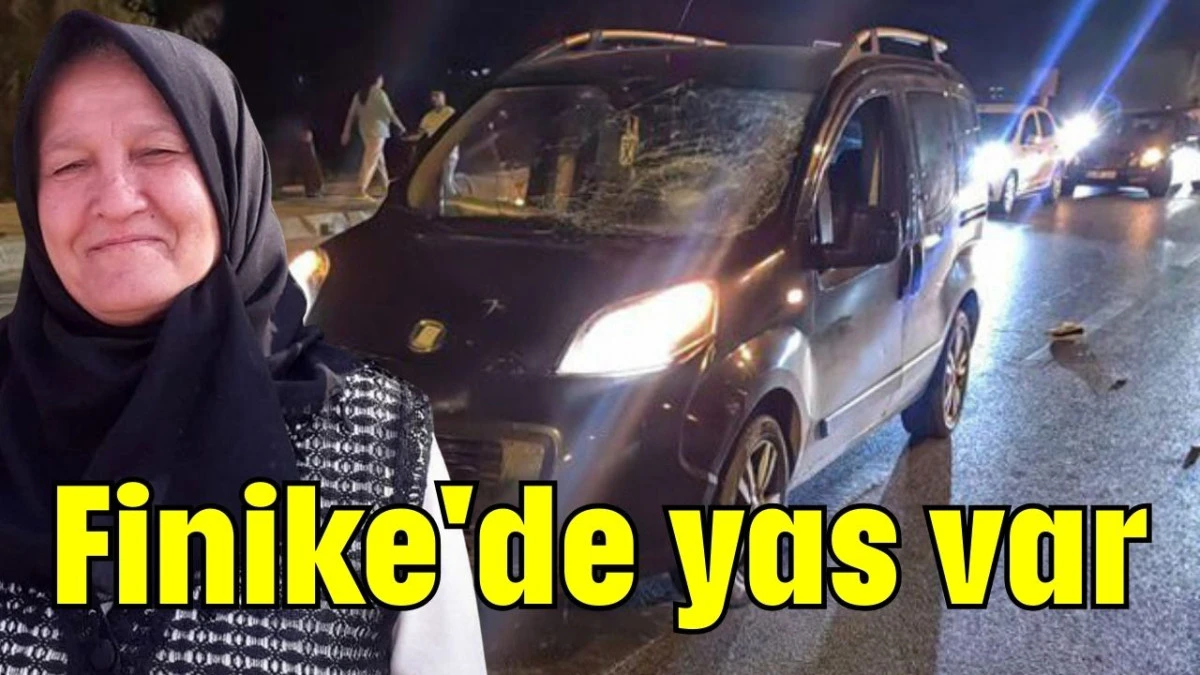 Finike'de yas var 