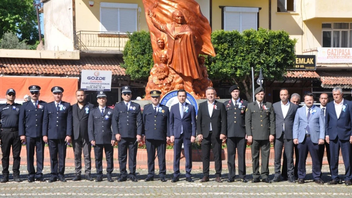 Gazipaşa'da Polis Haftası kutlandı