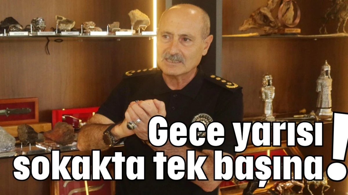 Gece yarısı sokakta tek başına!  
