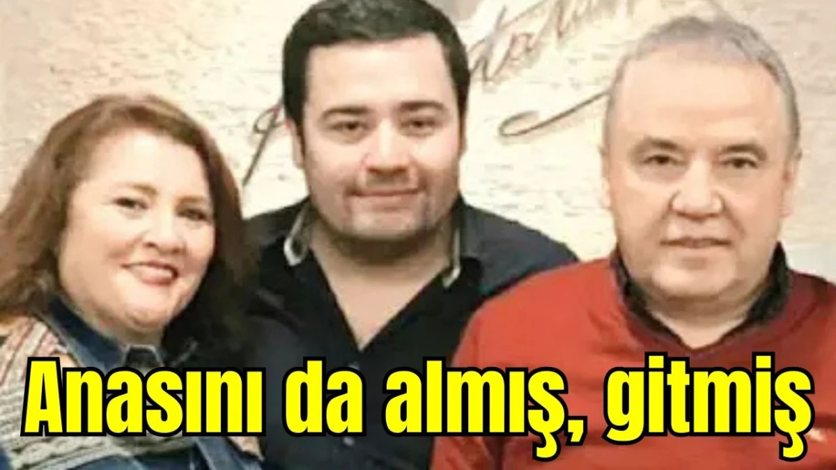 Gökhan Böcek, anasını da almış, gitmiş!
