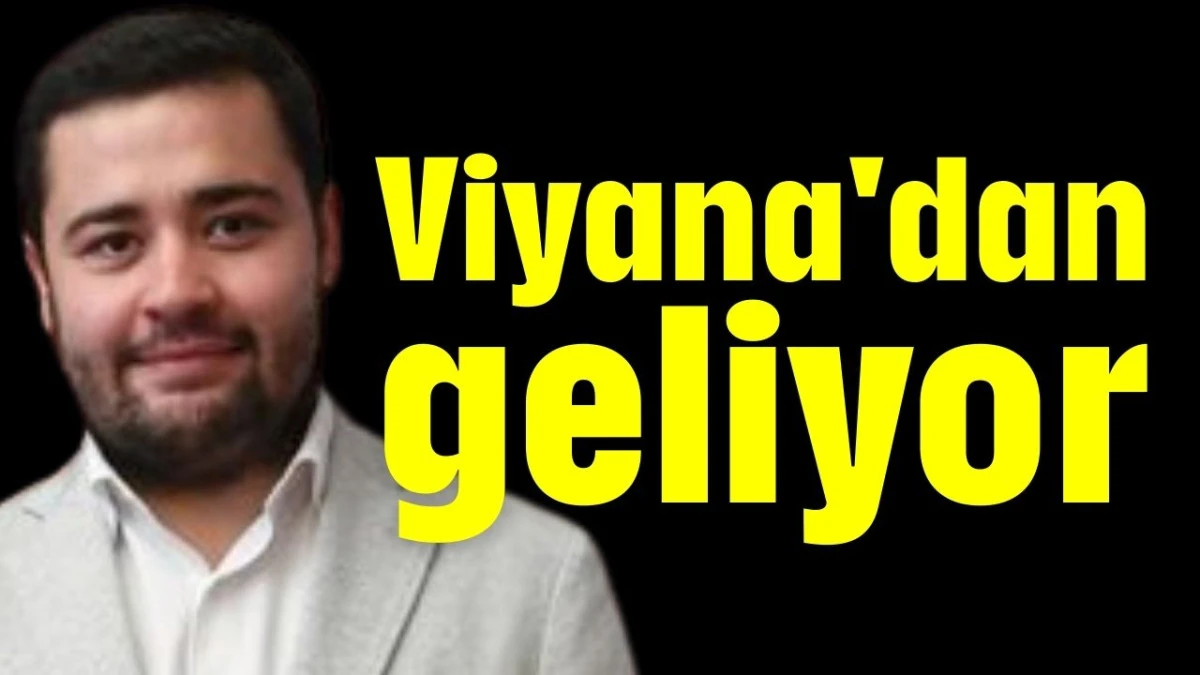 Gökhan Böcek Viyana'dan Antalya'ya geliyor  