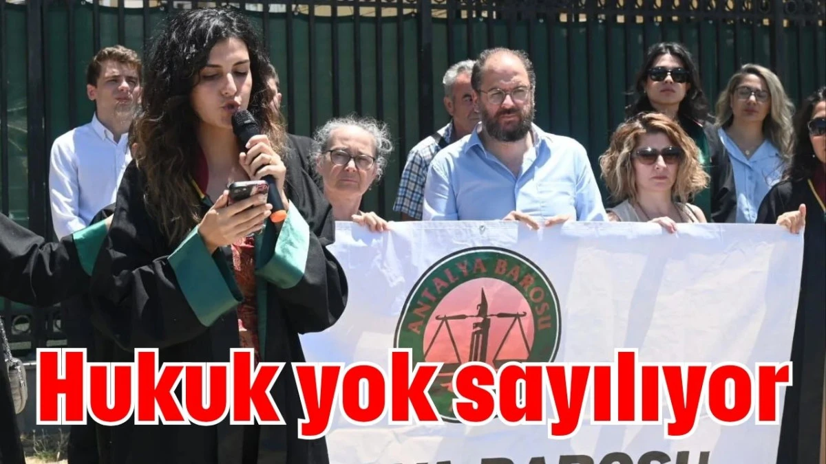 Hukuk yok sayılıyor   