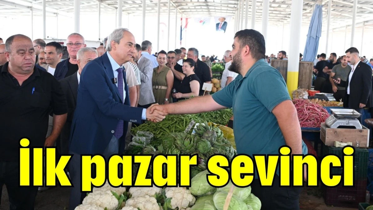 İlk pazar sevinci   