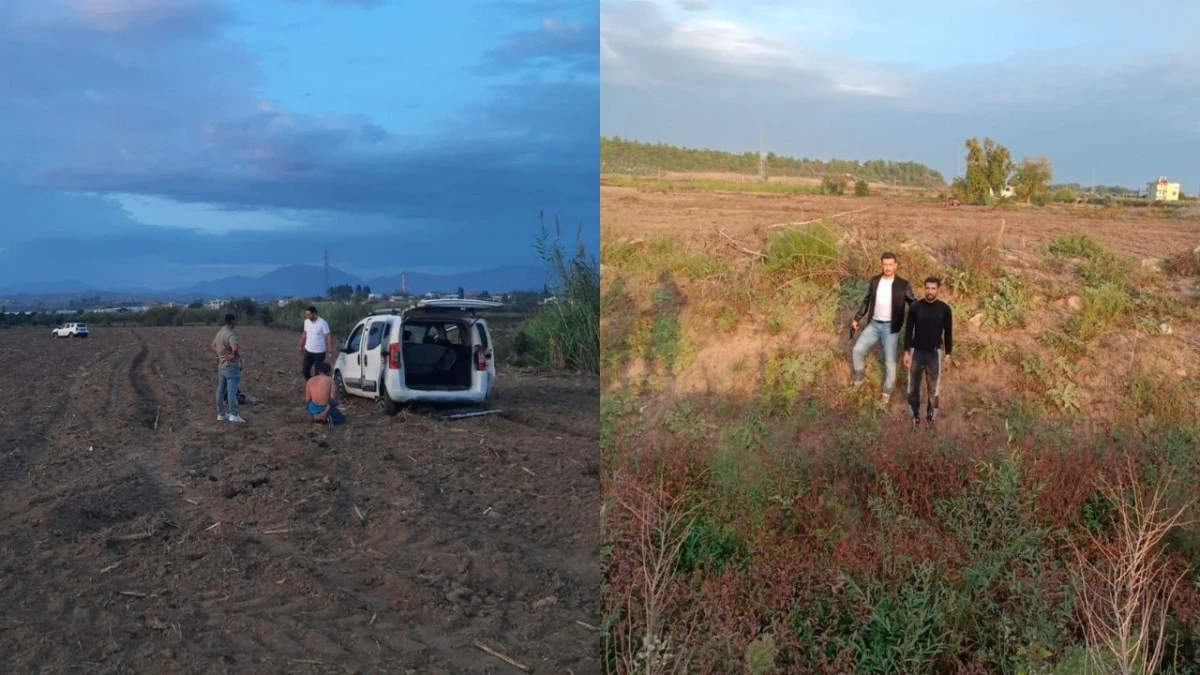 JASAT, uyuşturucu tacirlerini tarlada yakaladı  