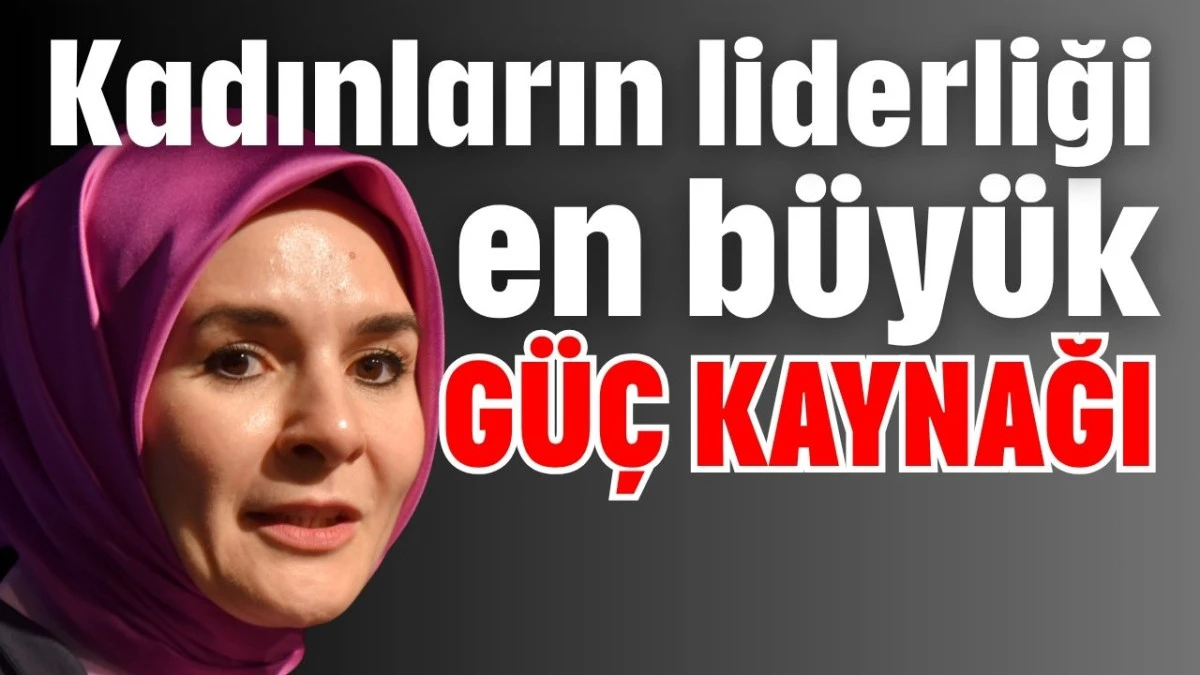 Kadınların liderliği en b&uuml;y&uuml;k g&uuml;&ccedil; kaynağı 