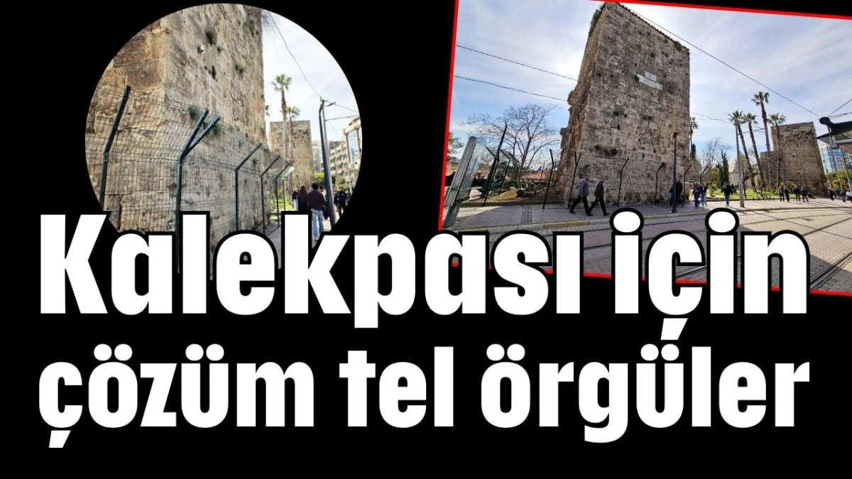 Kalekpası i&ccedil;in &ccedil;&ouml;z&uuml;m tel &ouml;rg&uuml;ler 