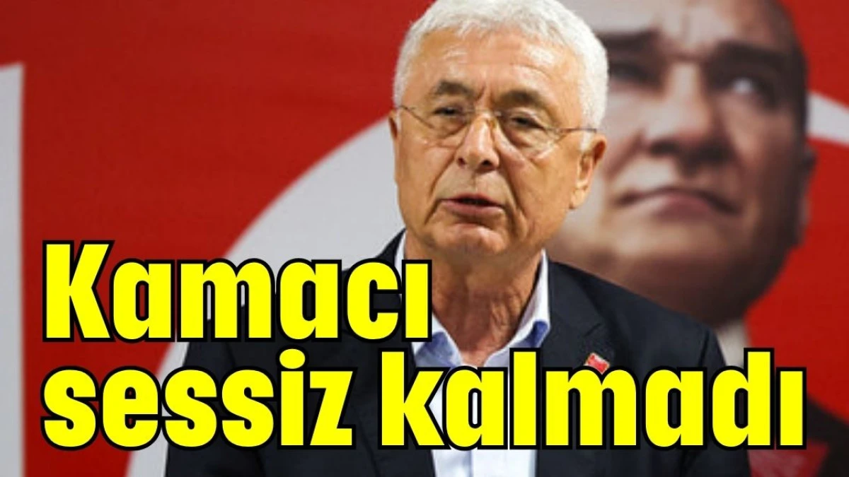 Kamacı sessiz kalmadı  