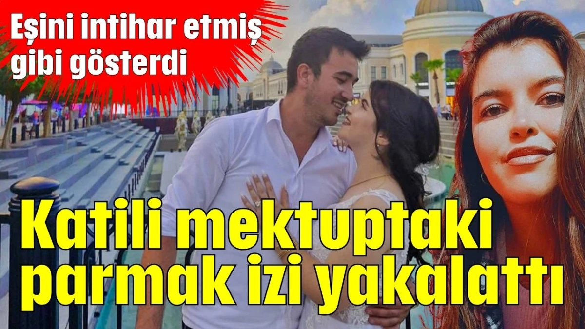 Katili mektuptaki parmak izi yakalattı  