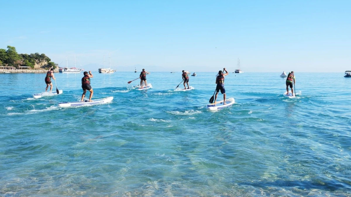 Kemer'de Sup Cup Yarışları devam ediyor