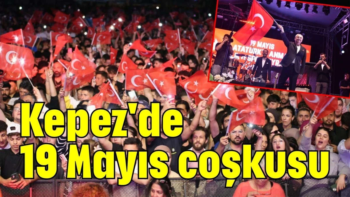 Kepez'de 19 Mayıs coşkusu  