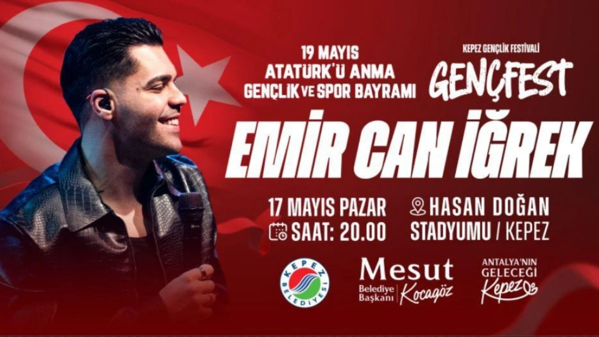 Kepez'de 19 Mayıs coşkusu 'Gen&ccedil;Fest' etkinleriyle kutlanacak  