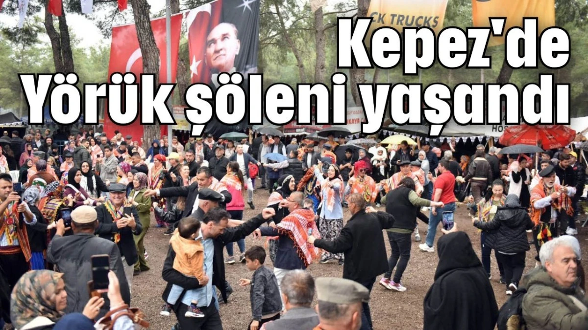 Kepez'de Y&ouml;r&uuml;k ş&ouml;leni yaşandı 