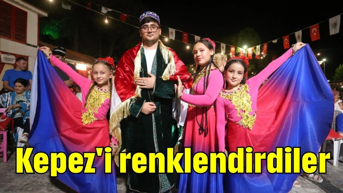 Kepez'i renklendirdiler 
