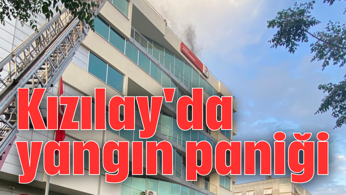 Kızılay'da yangın paniği 