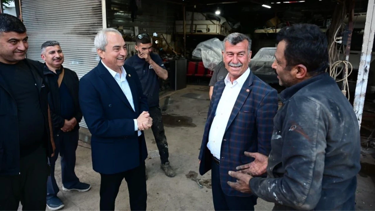 Kocag&ouml;z&rsquo;den esnafa destek ziyareti