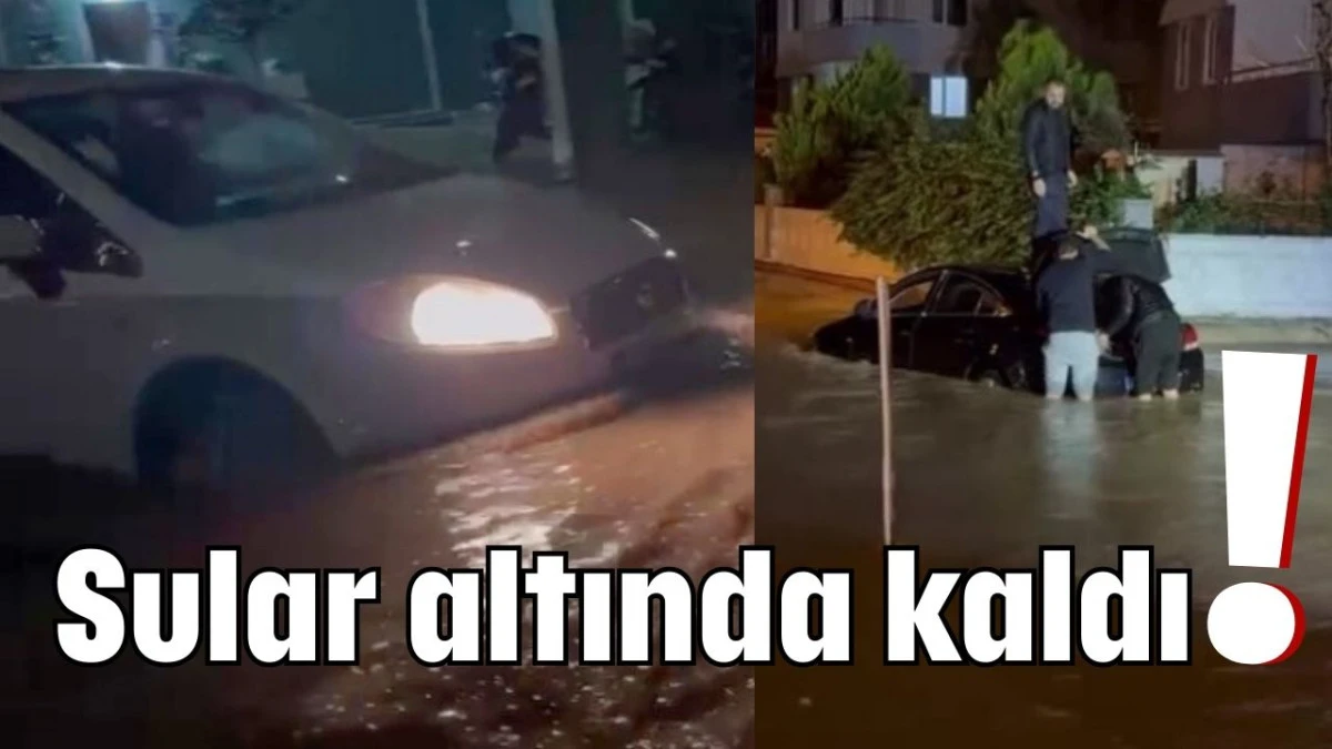 Konyaaltı sular altında kaldı! 