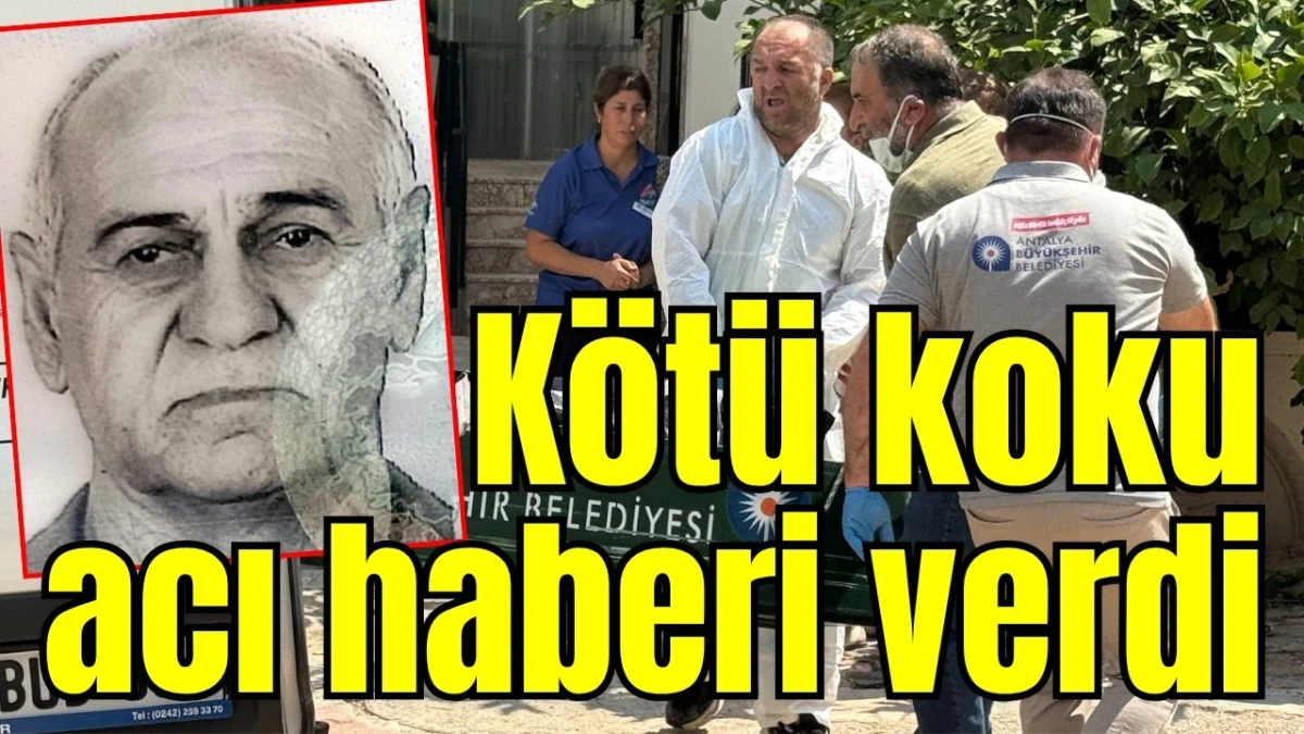 Konyaaltı'nda k&ouml;t&uuml; koku acı haberi verdi