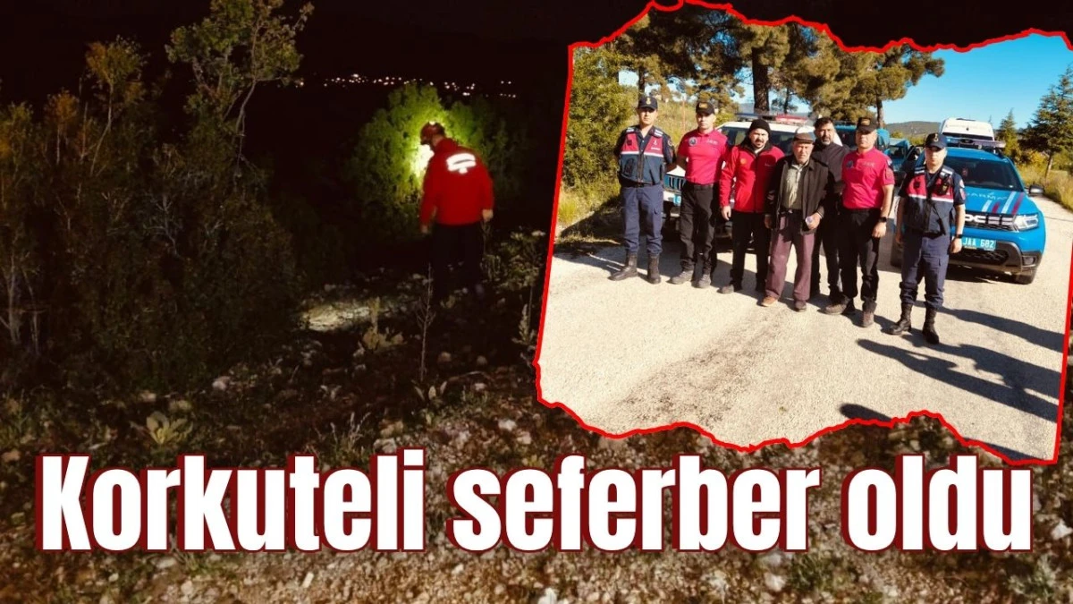 Korkuteli seferber oldu