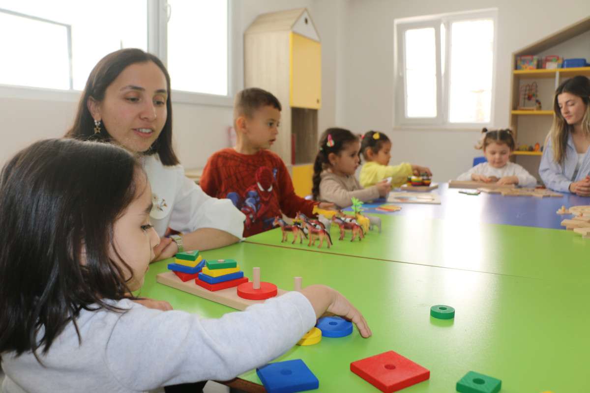 Korkuteli'nde 60 öğrenci kapasiteli kreş açıldı