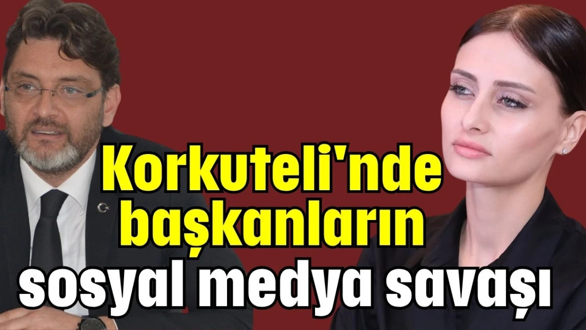 Korkuteli'nde başkanların sosyal medya savaşı   