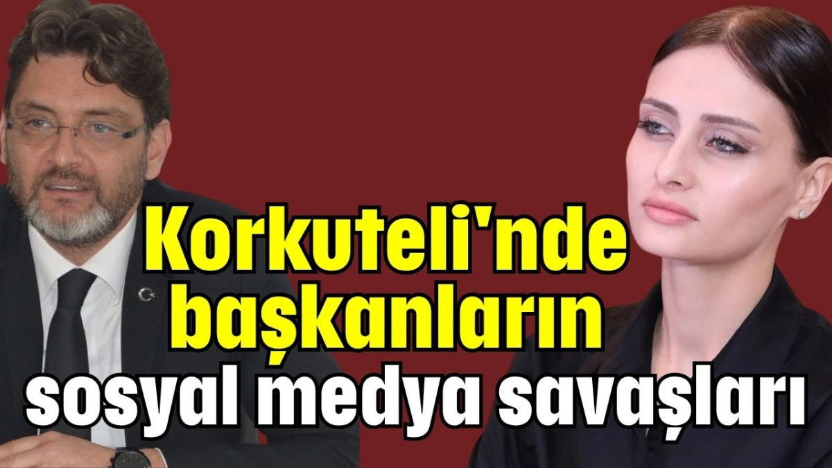 Korkuteli'nde başkanların sosyal medya savaşları   