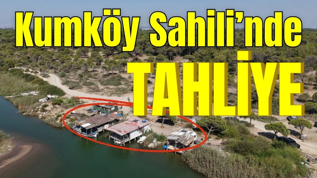 Kumk&ouml;y Sahili&rsquo;nde tahliye 