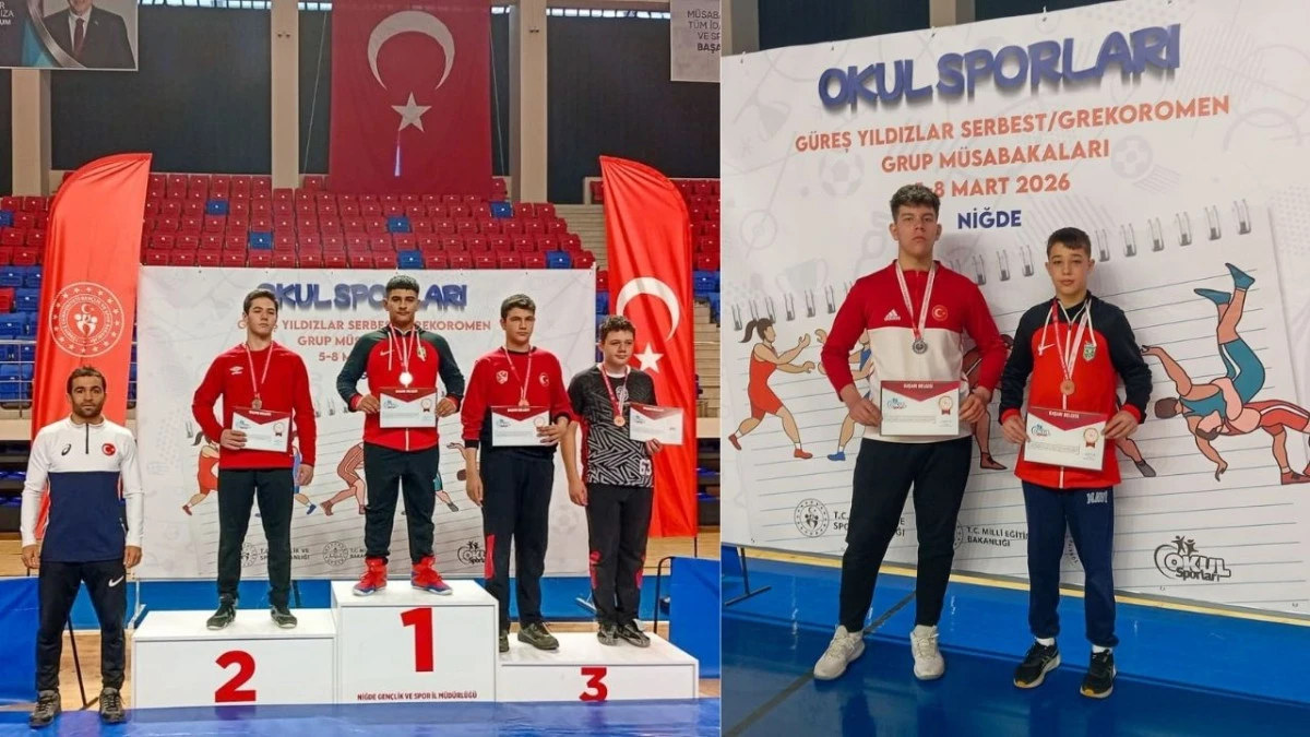 Manavgatlı sporcular, Niğde&rsquo;den derecelerle d&ouml;nd&uuml;