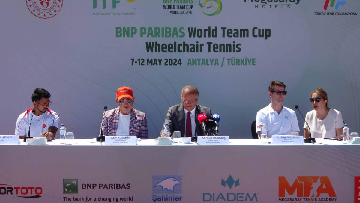 Megasaray'da Tekerlekli Sandalye Dünya Tenis Şampiyonası düzenleniyor