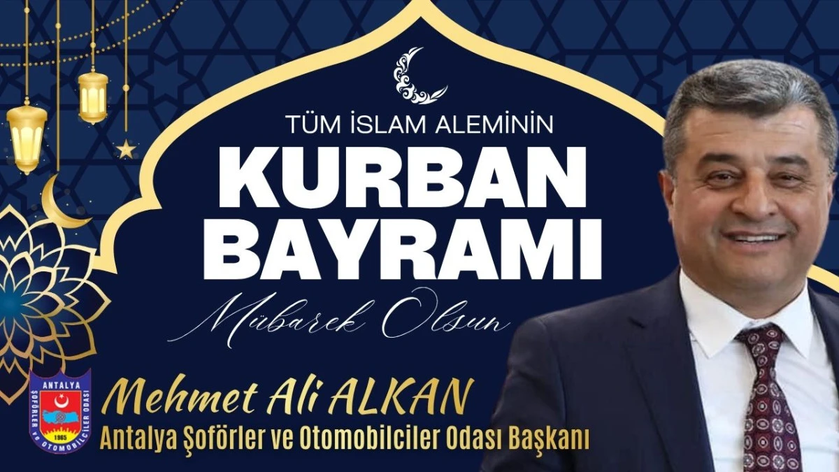 Mehmet Ali Alkan Antalya Şof&ouml;rler ve Otomobilciler Odası Başkanı 