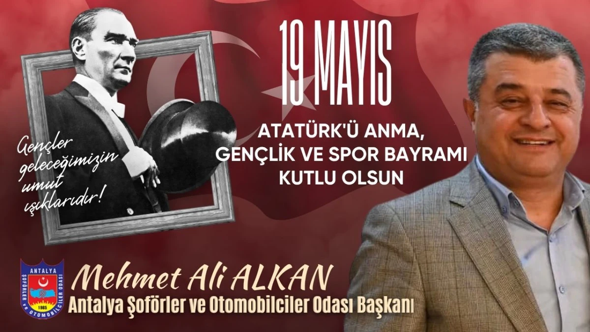 Mehmet Ali Alkan Antalya Şof&ouml;rler ve Otomobilciler Odası Başkanı 