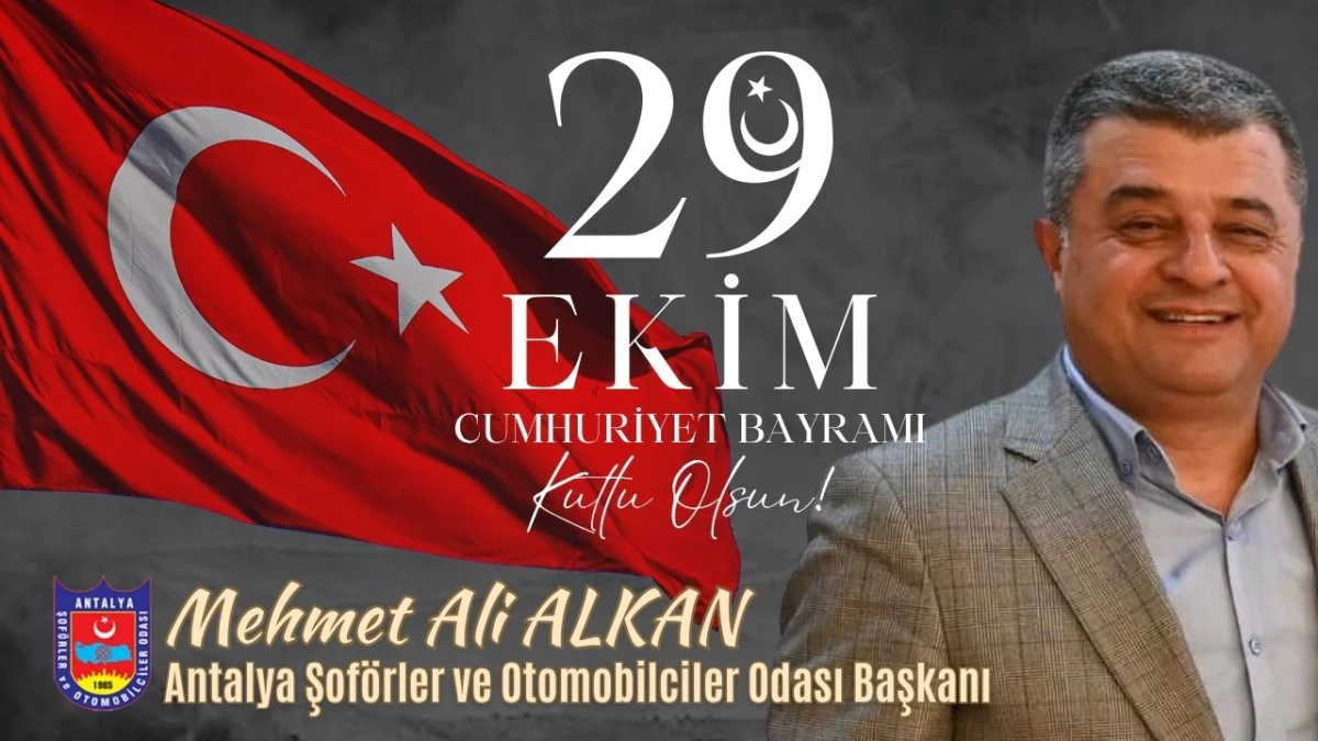 Mehmet Ali Alkan Antalya Şoförler ve Otomobilciler Odası Başkanı