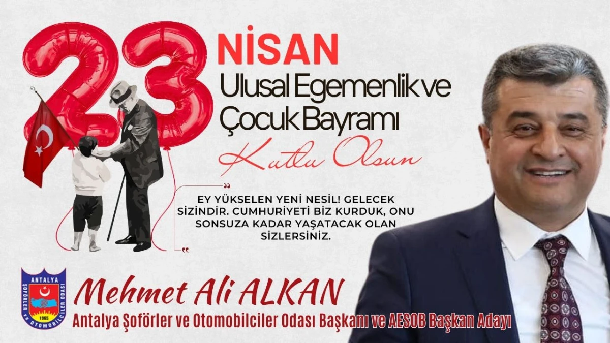 Mehmet Ali Alkan Antalya Şof&ouml;rler ve Otomobilciler Odası Başkanı ve AESOB Başkan Adayı 