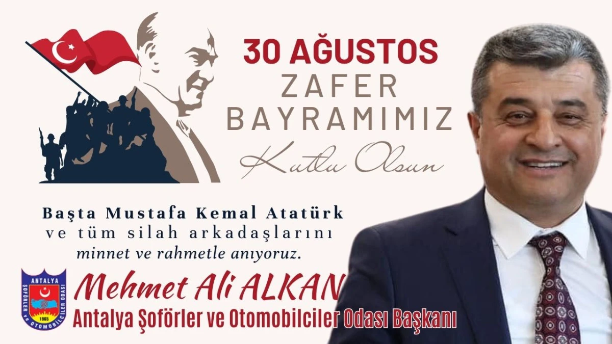 Mehmet Ali Alkan Antalya Şoförler ve Otomobilciler Odası Başkanı 